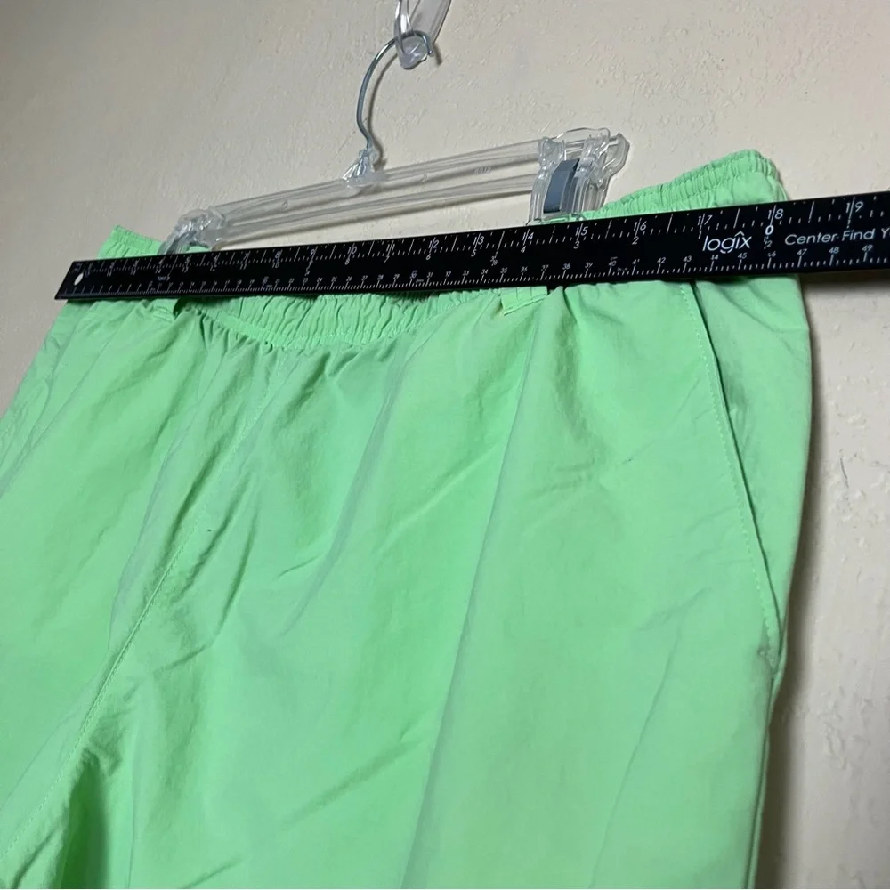Columbia PFG Fishing Elastic‎ Waist Green Shorts Mens Size XL